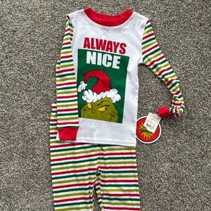 4T Grinch Jammies
